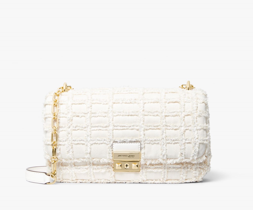 Tribeca Large Conv Chain Shldr (White)